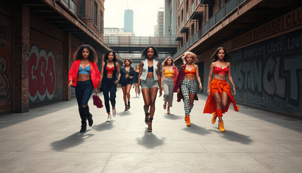 Elevating the Streets: Melrose Club's Cutting-Edge Fashion Showcase